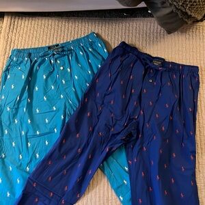 2 pair Mens Ralph Lauren Polo size Large lounge pants/ sleepwear